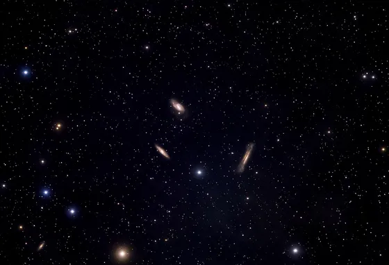 狮子三重奏(Leo Triplet:M65 / M66 / NGC 3628)