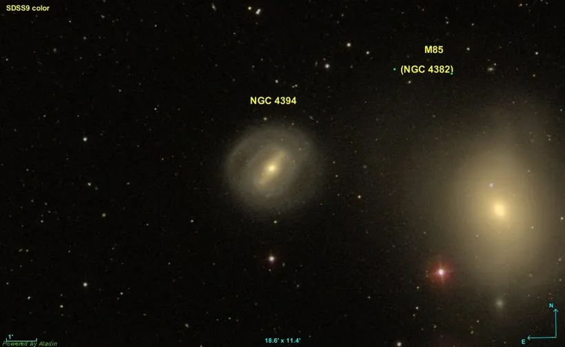 M85 卫星 NGC 4394