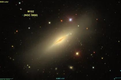 纺锤星系 NGC 3115