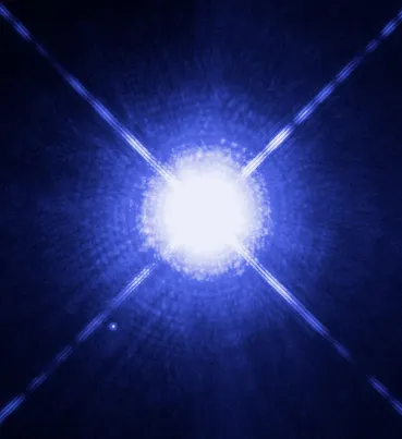 天狼星 A 与白矮星伴星 B